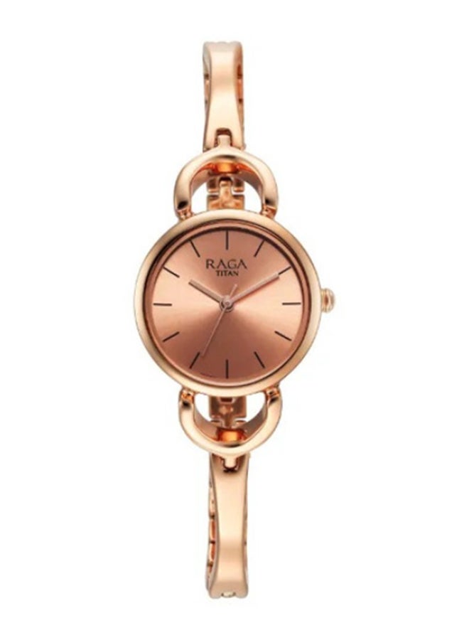 Titan Raga Rose Gold Dial Watch for Women - Image 1