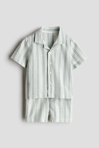 H&M 2-piece printed cotton set