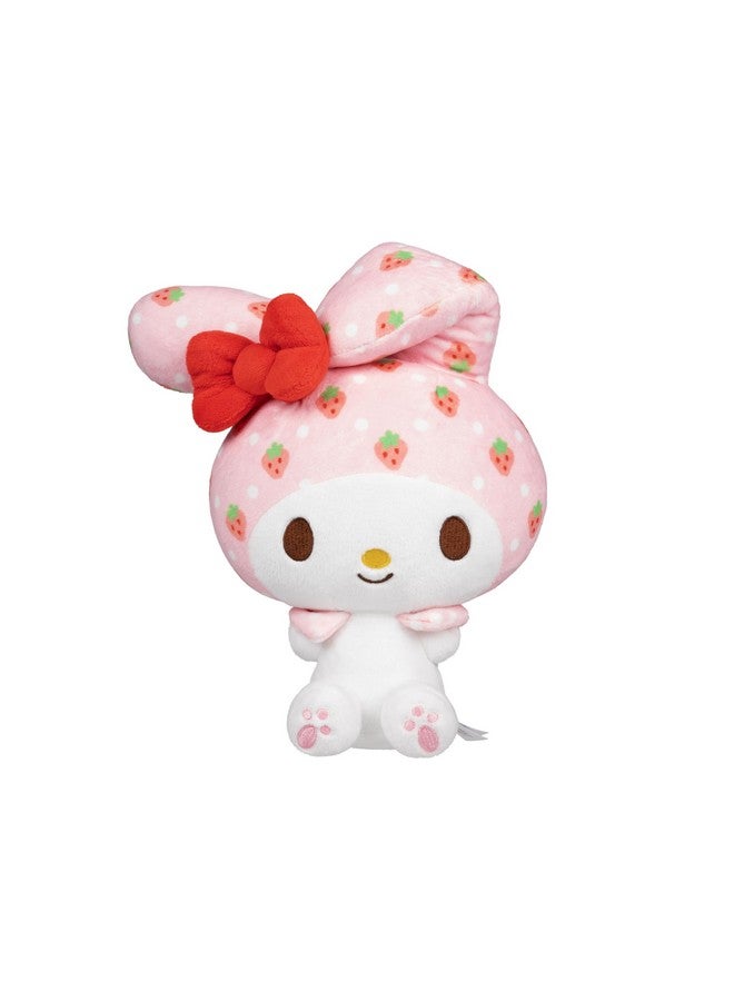 Hello Kitty and Friends - 8-Inch Strawberry Shortcake x My Melody Plush 2-Pack - Officially Licensed Sanrio Product from Jazwares - Ages 6+ - Image 2