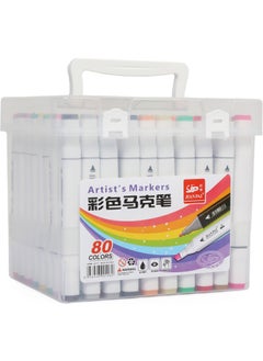 Hobi Market Art Hobby Market Art Double Tip Marker Pen Set 80 Colors  - Image 1