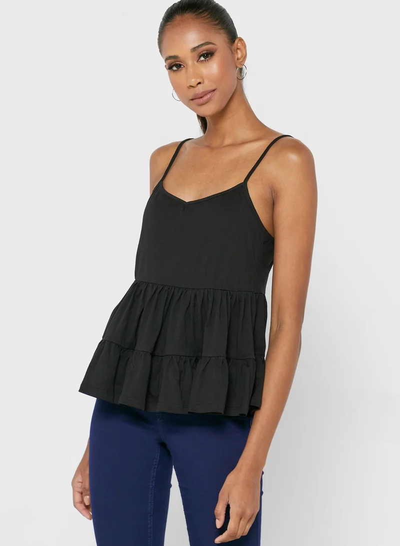 NEW LOOK Cami Peplum Top