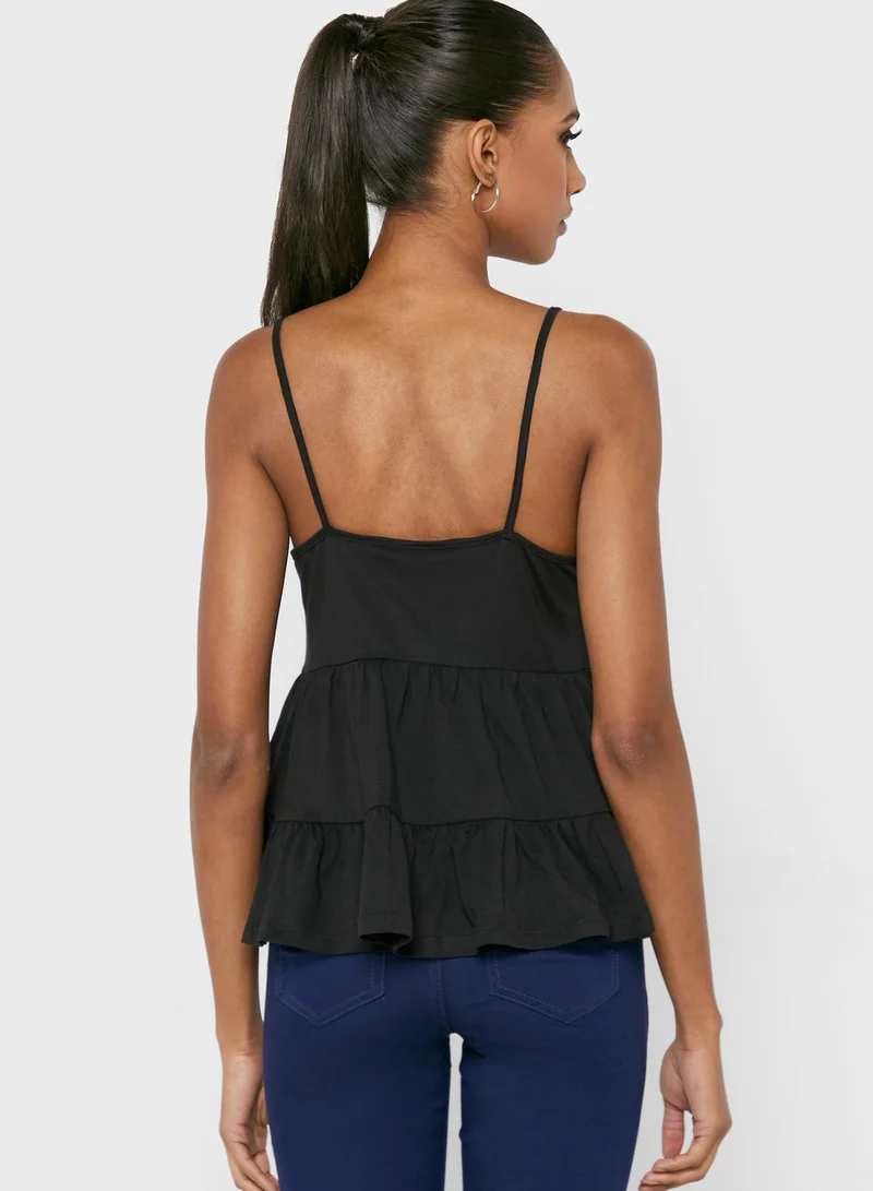 NEW LOOK Cami Peplum Top