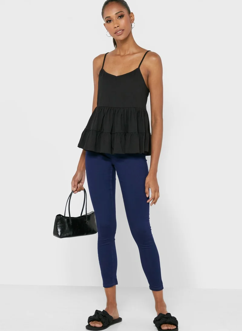 NEW LOOK Cami Peplum Top