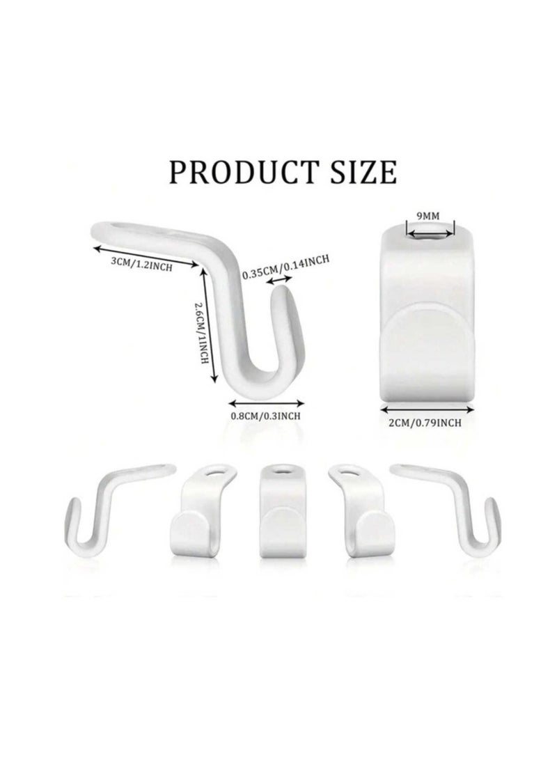 Space saving connector hooks for clothes hangers The storage capacity increases while keeping the clothes organized. A bag containing 25 pieces  - Image 2