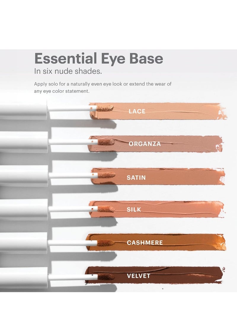 Glo Skin Beauty Glo Skin Beauty Essential Eye Base - 3-in-1 Multitasking Eyelid Tint, Primer & Color Corrector - Vegan Shades (Organza) - Image 2