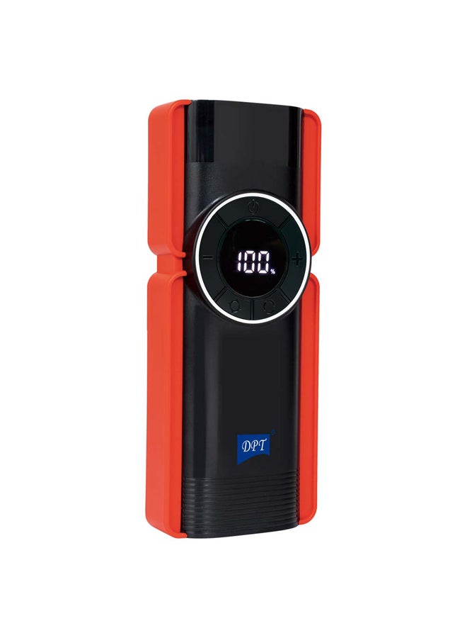 دي بي تي خازن بدء تشغيل البطارية، خازن كهربائي، اسود*احمر، مقاس 24.5*10*4.6 سم - Image 1