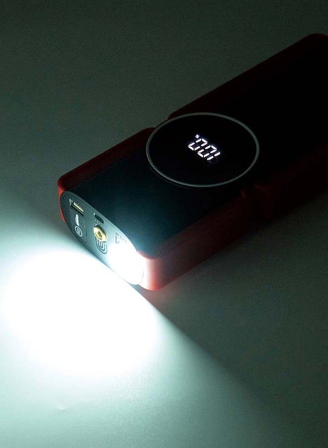 دي بي تي خازن بدء تشغيل البطارية، خازن كهربائي، اسود*احمر، مقاس 24.5*10*4.6 سم - Image 2