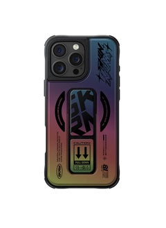 SKINARMA KIRA KOBAI Mag-Charge iPhone 16 Pro Max with Grip-Stand - Holographic