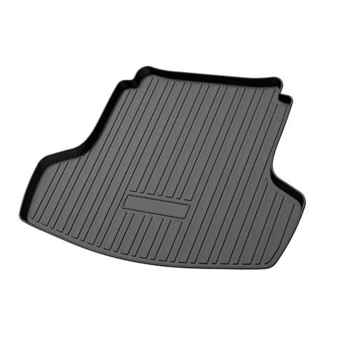 Elsetyler Cargo Liner for 20212025 KIA K5  Black TPE All Weather Heavy Duty Waterproof Rear Cargo Tray Trunk Floor Mat Protector