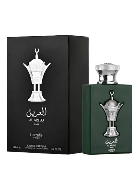 Lattafa PRIDE Al Areeq Silver Eau de Parfum - 100ml | Luxury with an Arabic Heritage for Men