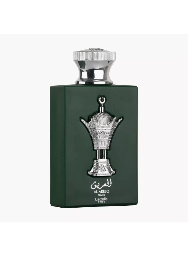 Lattafa Lattafa PRIDE Al Areeq Silver Eau de Parfum - 100ml | Luxury with an Arabic Heritage for Men - Image 2