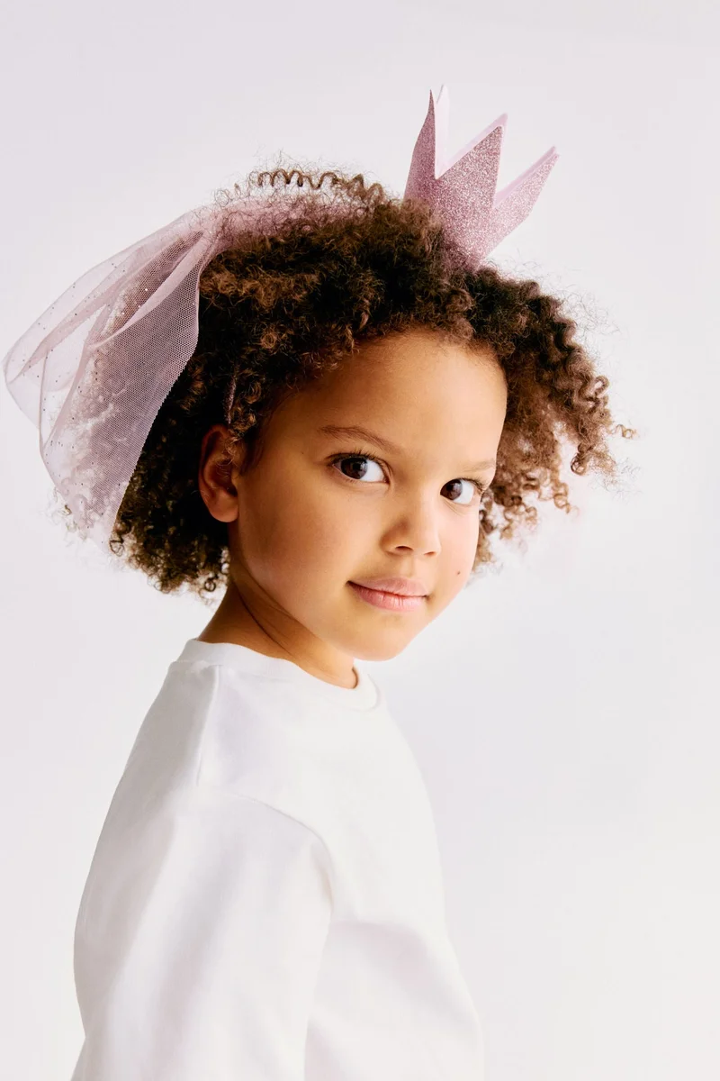 H&M Glittery veiled Alice band