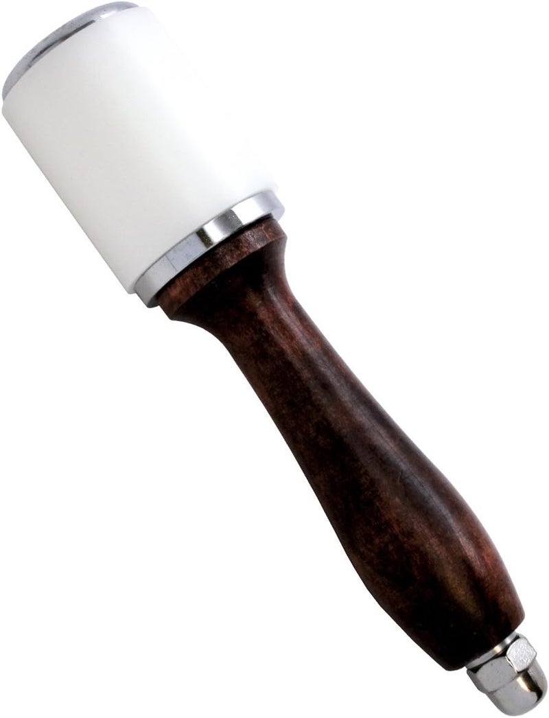 Realeather T3460 Mini Maul Leathercraft Tool for Stamping and Punching 16oz WhiteWood 1Unit - Image 1