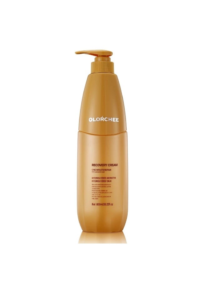 Olorchee One Minute Repair Recovery Cream For Damaged Hair 800ml