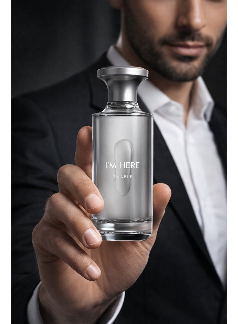 عساف عطر آساف أنا هنا 150 مل للرجال | عطر فاخر يدوم طويلاً - Image 3