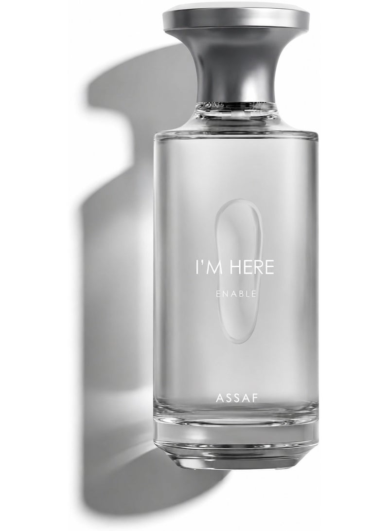 عساف عطر آساف أنا هنا 150 مل للرجال | عطر فاخر يدوم طويلاً - Image 1