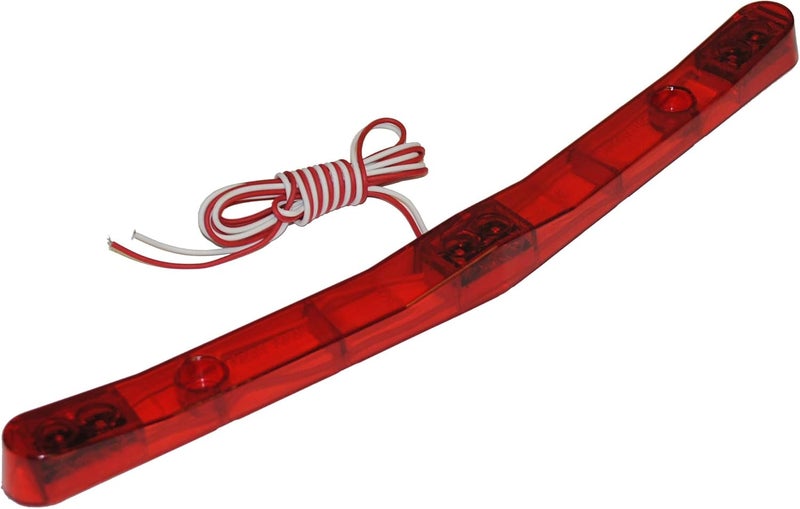 Jammy V-Shaped LED ID Bar Light with 7Ã‚° Bend for Marine Trailers Popular practical build - Image 2