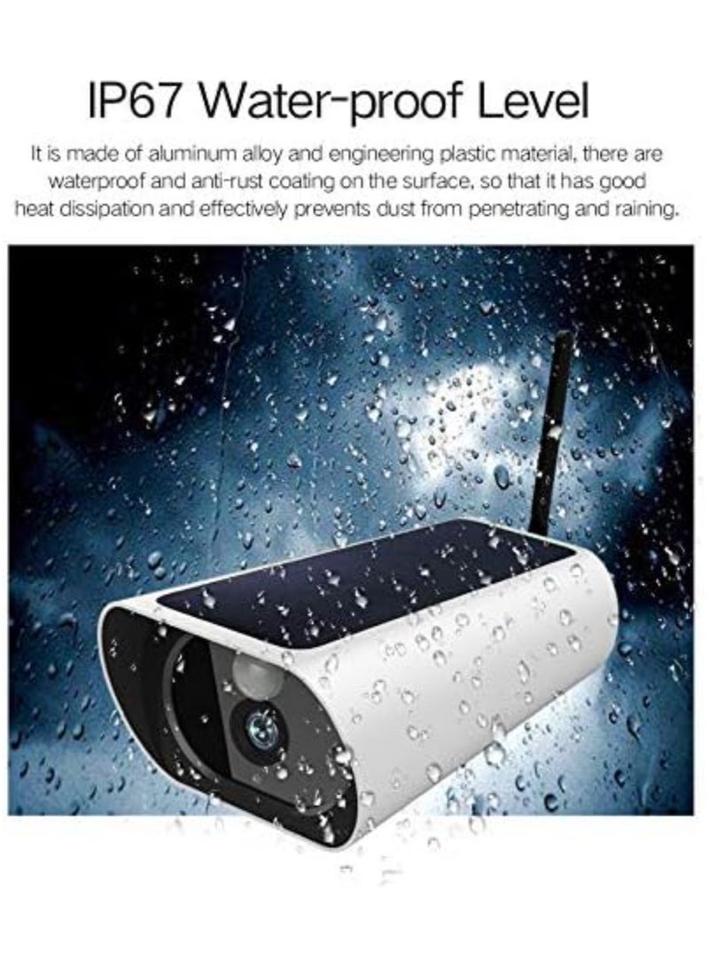 SOLARAE 2.0 MP 1080P HD Outdoor Bullet Security Camera - Wireless Solar-Powered, 4G LTE SIM Card Supported, PIR Motion Detection, Weatherproof Design for Enhanced Outdoor Surveillance. - Image 5