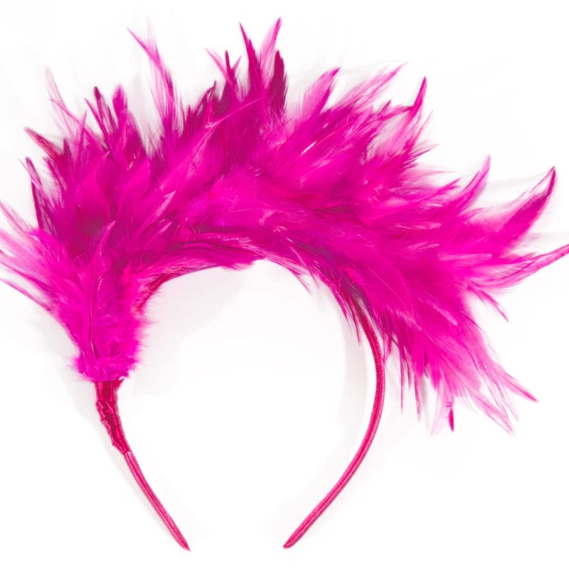 HIWIND Store Fashion Hairband Feathers Headband Tea Party Cocktail Wedding Headpiece - Image 2