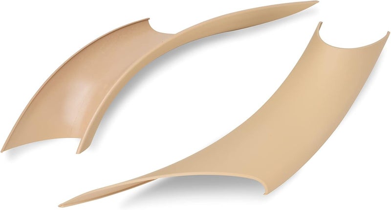 GEATaaT Gelunxin Door Pull Handle Cover for BMW 320,328,330,335,M3 2012-2018 & BMW 428, 435,M4 2014-2017 (Left Rear+Right Rear, Beige) - Image 4