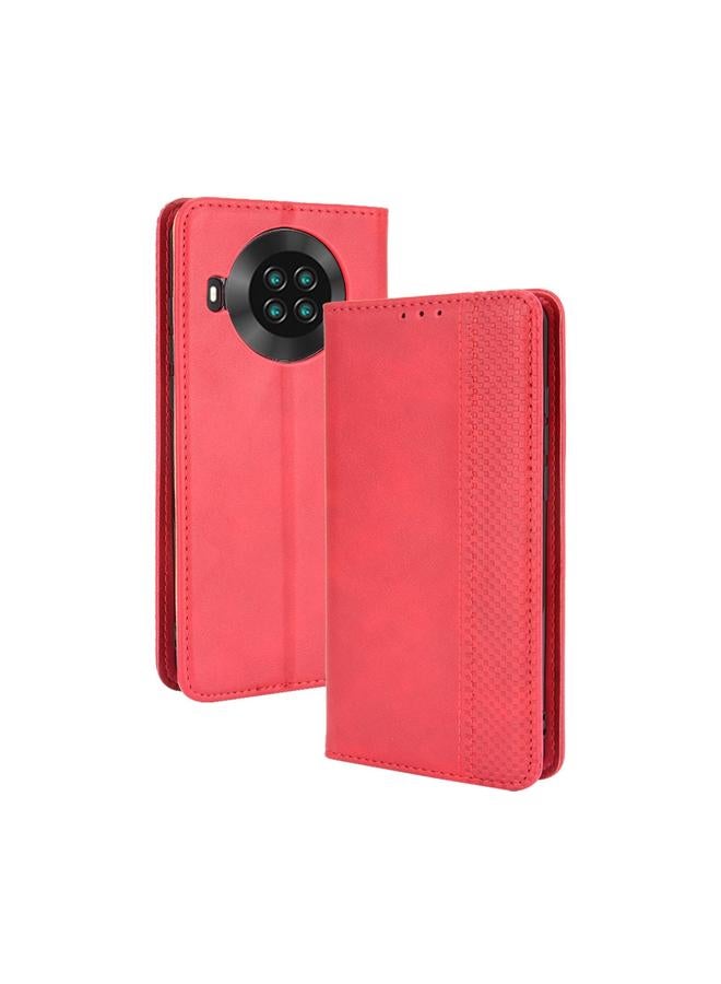 S-TOP Case For Cubot Note 20 / Note 20 Pro Magnetic Buckle Retro Texture Horizontal Flip Leather Case with Holder & Card Slots & Photo Frame - Image 1
