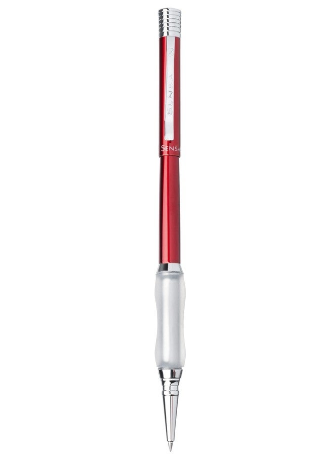 Sensa Classic Retractable Ballpoint Pen (Lava Burgundy (Rollerball)) - Image 1