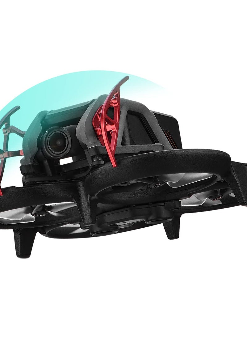 Excefore Gimbal Bumper for DJI Avata,PTZ Protect Bar Aluminum Alloy Anti-Collision Camera Guard FPV Drone Accessories, Red - Image 1