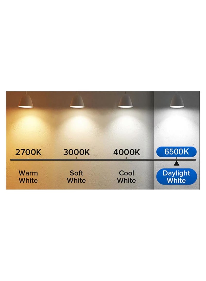 أوسرام أوسرام 8 واط LED ضوء النهار 6500 كلفن، قاعدة E27، لمبة LED موفرة للطاقة 806 لومن - عبوة من 10 قطع - Image 3
