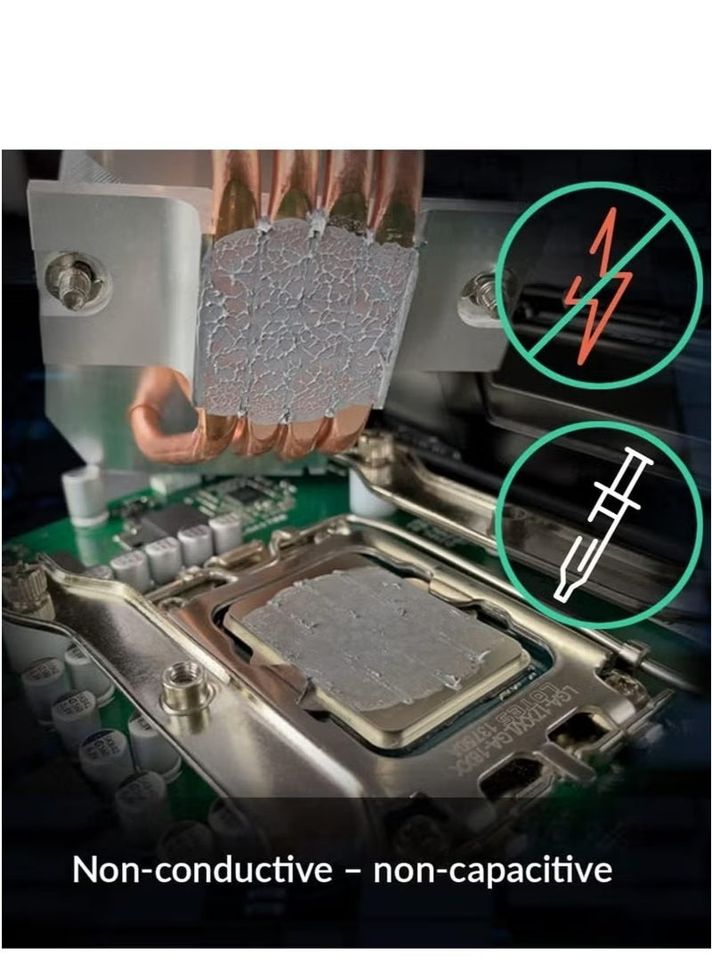 ماكستور الأداء النهائي لماكسورات مادة حرارية، بطاقة الرسومات المحمولة، لصق تبديد الحرارة، متانة طويلة، تطبيق آمن، حراري مسحوق قائم على السيليكون موصل للحرارة مركب حراري مناسب لوحدة المعالجة المركزية، وحدات التحكم في الألعاب، بطاقات الرسومات، أجهزة الكمبيوتر المحمولة - Image 4