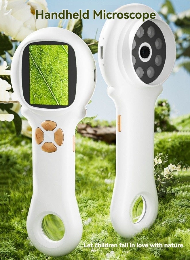 M MIAOYAN Handheld microscope for children's enlightenment education HD electronic magnifying glass scientific experiment toy  - Image 2