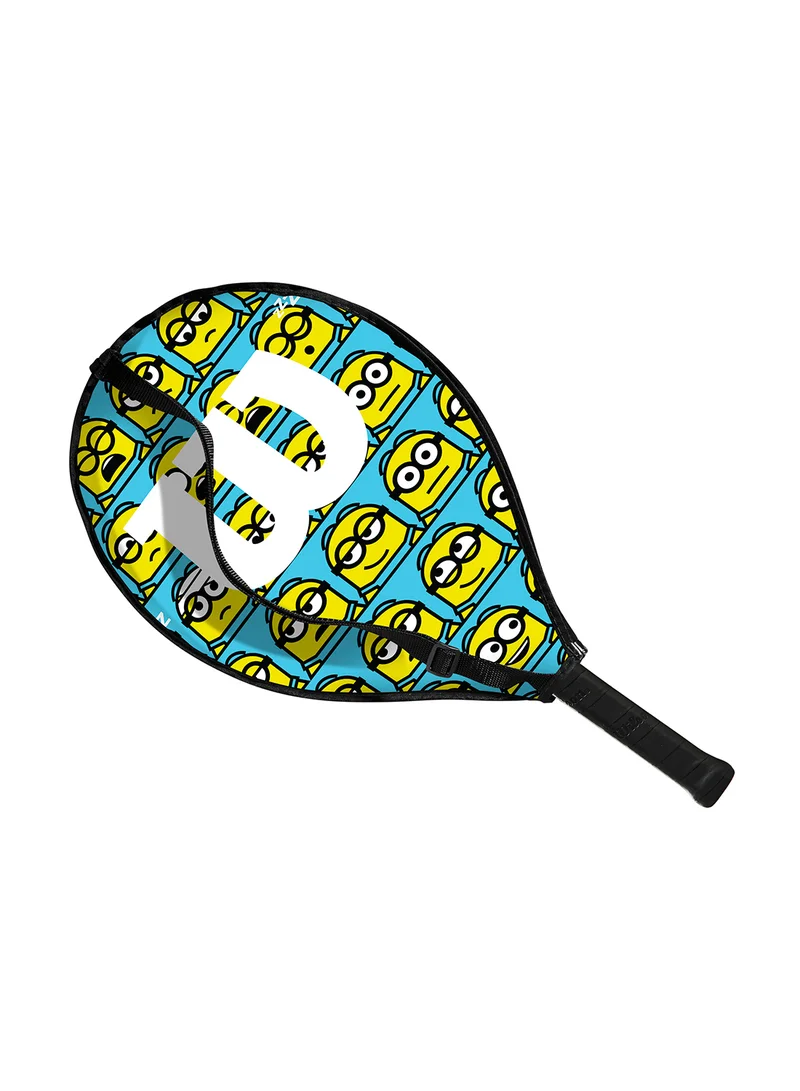 Wilson Minions 2.0 Junior 23 Tennis Racket, 16x17, Junior Beginners - Blue/ Yellow