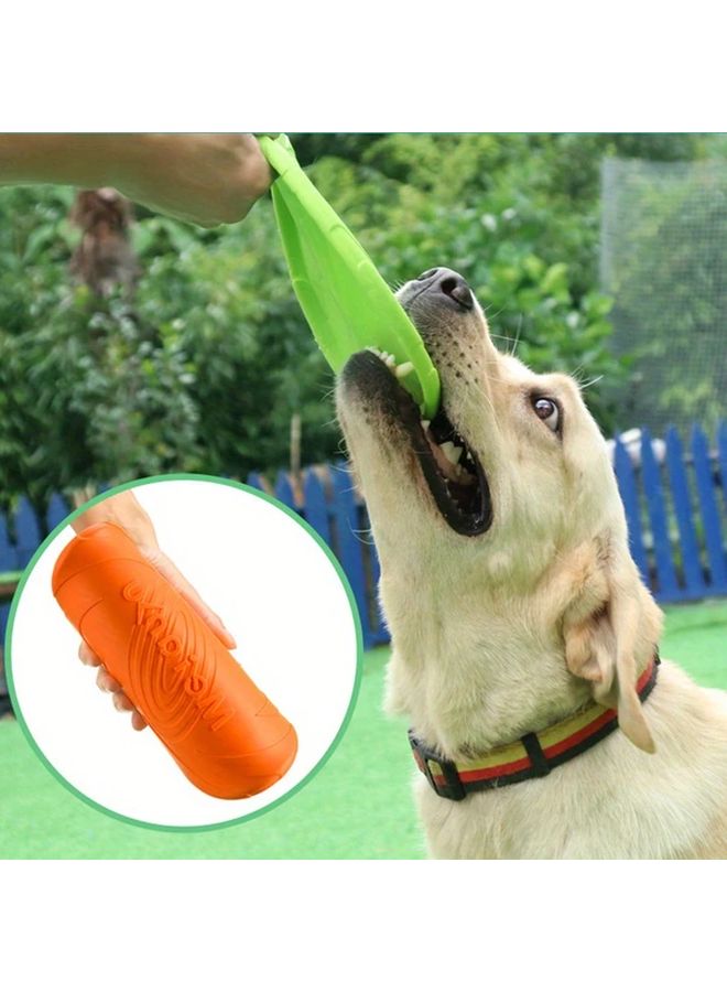 7.09 Inch Silicone Flying Disc Durable Chew Resistant Dog Toy for Outdoor Training - Image 3