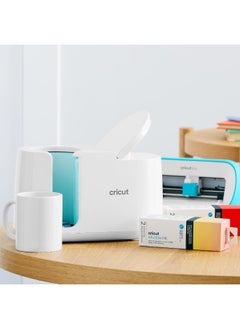 Cricut Beveled Blank Mug Ceramic-Coated Dishwasher & Microwave Safe Mug To Decorate Mug Press & Infusible Ink Compatible 15 Oz Sublimation Mug Ideal For Crafts And Printing White - 2Pcs  - Image 5