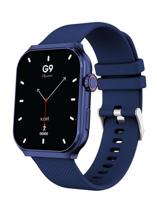 G9 Signature Unisex Smart Watch, 2.01” HD Display with IP67 Water Proof, Fitness Tracker with 107 Workout Options, 7+ Days Battery with Wireless Charging, Compatible with iOS & Android - Blue - pzsku/Z9516059ADB6007E1ADE2Z/45/_/1727181775/640f15b1-d330-4fad-90f2-5961ab0787c2