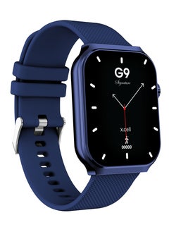 Xcell G9 Signature Unisex Smart Watch, 2.01” HD Display with IP67 Water Proof, Fitness Tracker with 107 Workout Options, 7+ Days Battery with Wireless Charging, Compatible with iOS & Android - Blue  - Image 2
