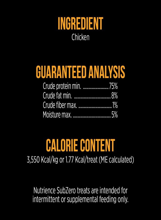 Nutrience All Life Stages Grain-Free Subzero Freeze-Dried Dog Treats,100% Pure Protein, Flavor: Chicken, 70Gm Bag - Image 4