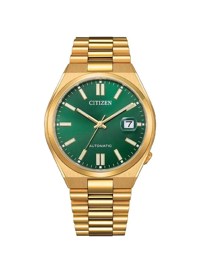 CITIZEN Men's Stainless Steel with Gold Plating  Watch NJ0152-51X - 40 mm