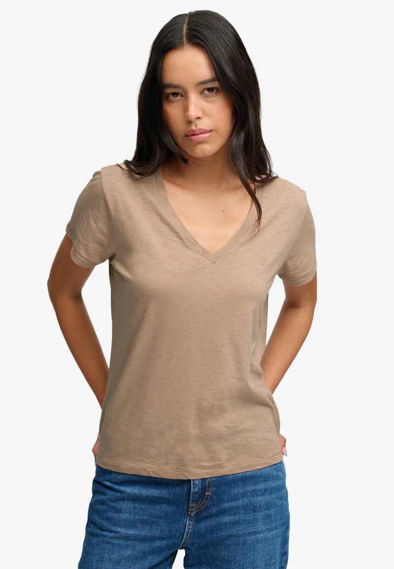 Studios Slub Embroidered T-Shirt
