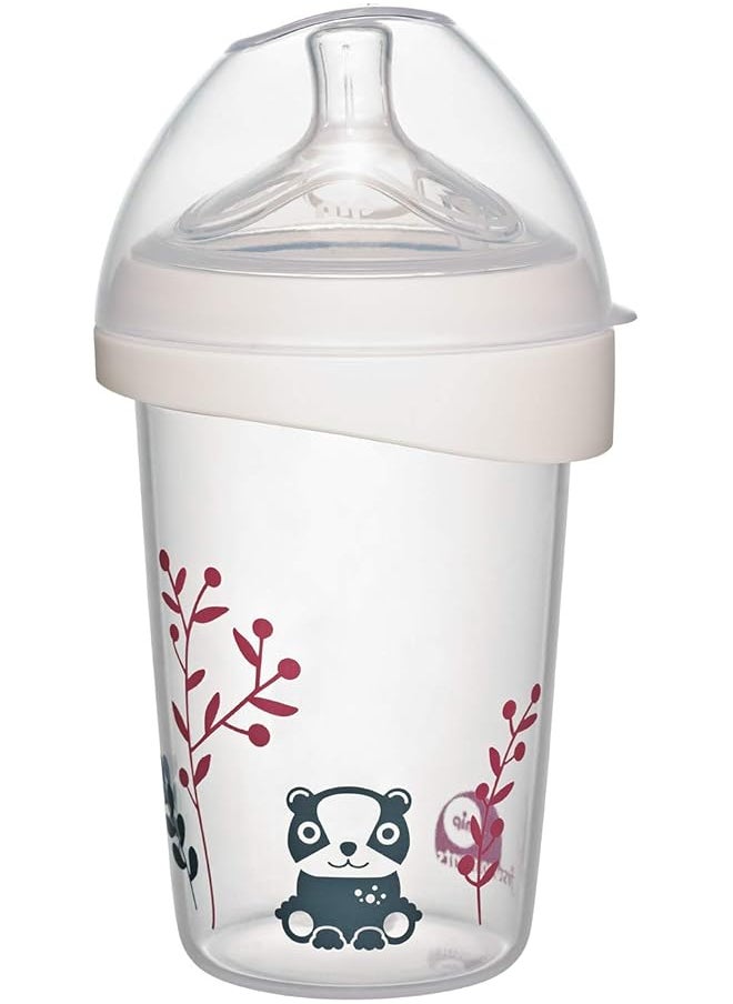 nip First Moments Wide Neck Pp Bottle 270 Ml Made In Germany Bear  - Image 1