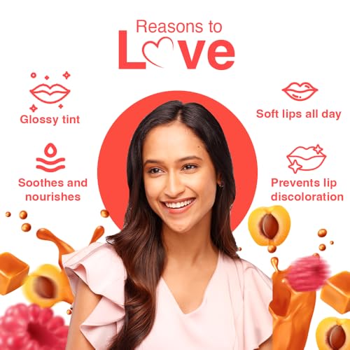 Dazller Luscious Lipbalm, 4G, Bonanza Pack of 4, Lip Care Essential, Glossy Tint, Soft and Nourished Lips All Day, No Discolouration, Vegan & Cruelty-Free, Multicolor - Image 2