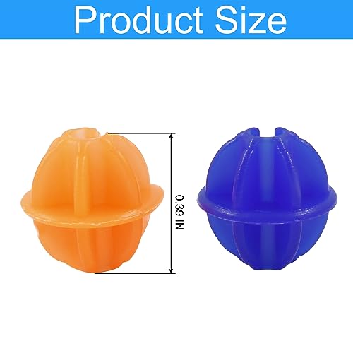 Hitefu 216PCS Bicycle Spoke Beads Assorted Color Plastic Clip Beads Spoke Decoration for Bike Wheel Spokes - Image 3