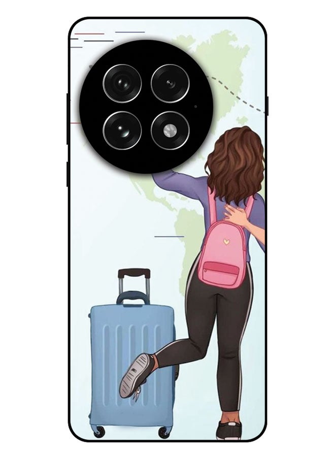 EYE CATCH Printed Protective Case Cover For OnePlus 13 -  Travel Girl - Image 1