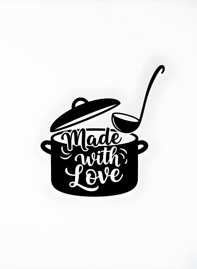 Made With Love Kitchen Wall Sticker