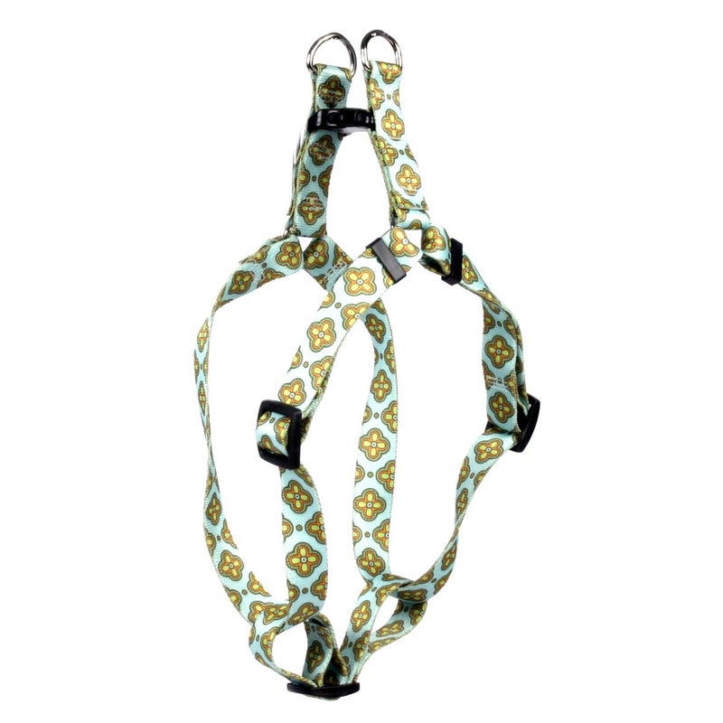 Yellow Dog Design Cleo Blue Step-in Dog Harness 3/4" Wide and Fits Chest Circumference of 9 to 15", Small - Image 3