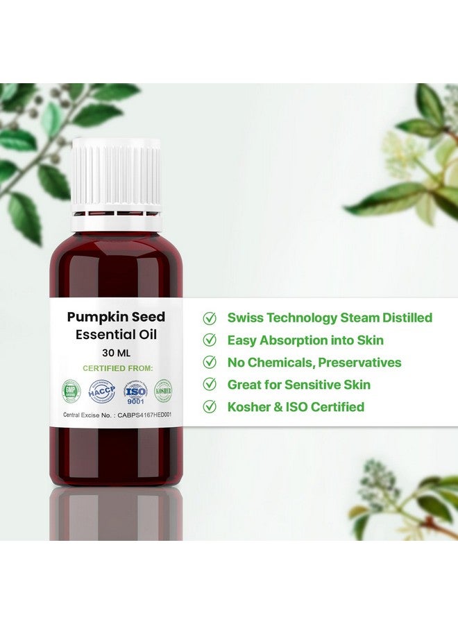 Allin Exporters Pumpkin Seed Oil Natural Undilluted Therapeutic Grade for Haircare and Healthier Skin (30 ML) - Image 3