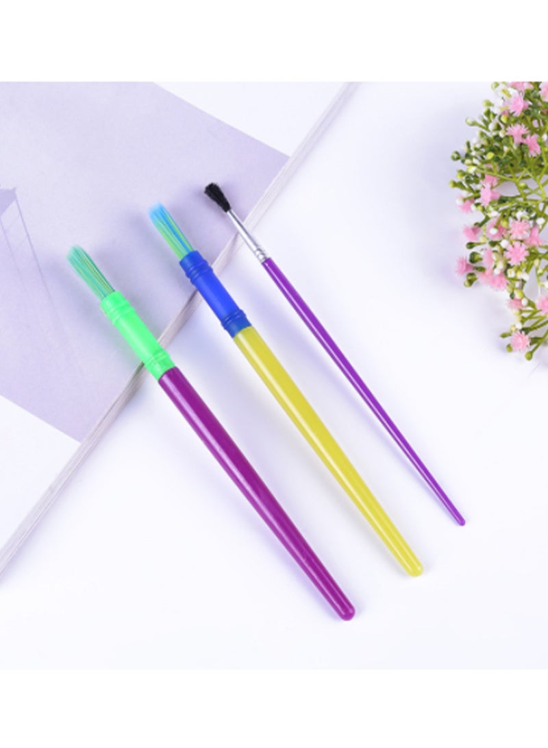 Children's Painting Graffiti Sponge Brush 30 Brushes Set - Image 4