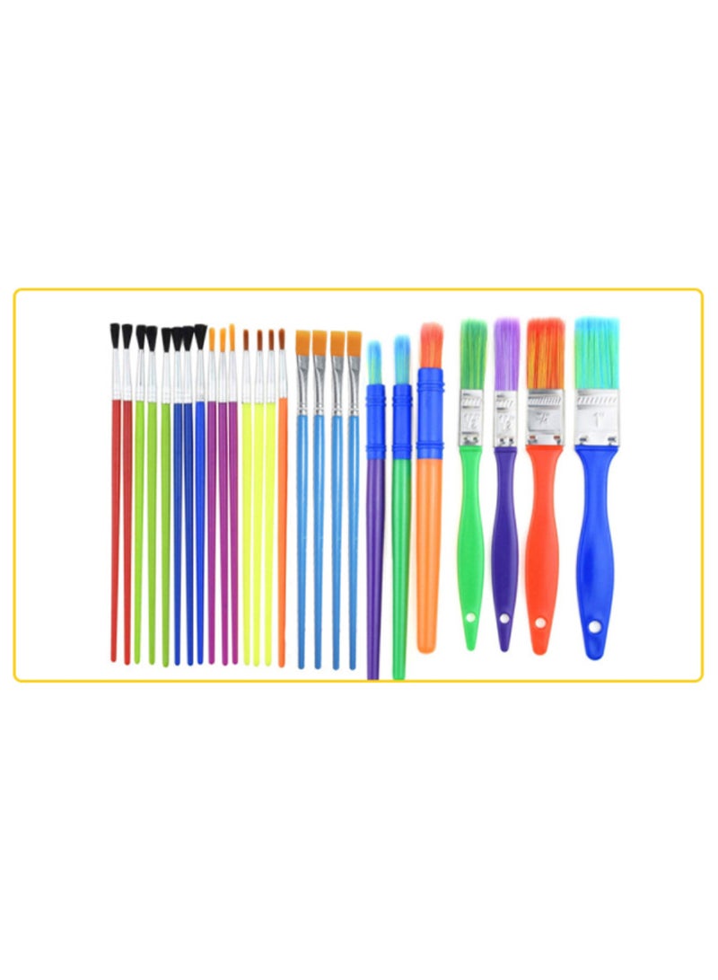 Children's Painting Graffiti Sponge Brush 30 Brushes Set - Image 5