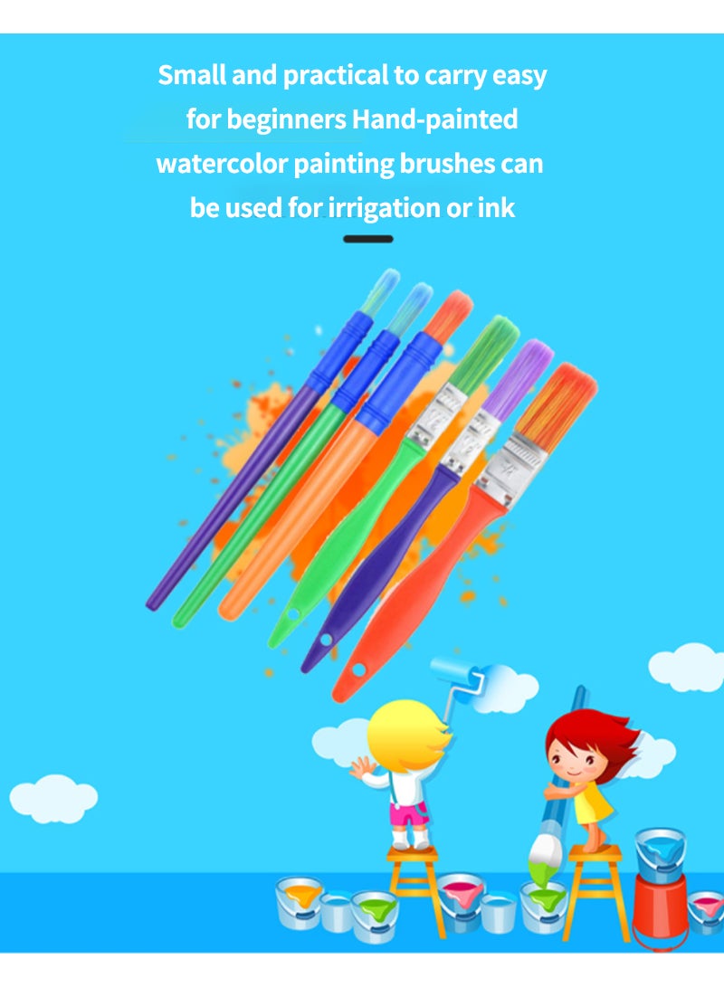 Children's Painting Graffiti Sponge Brush 30 Brushes Set - Image 3