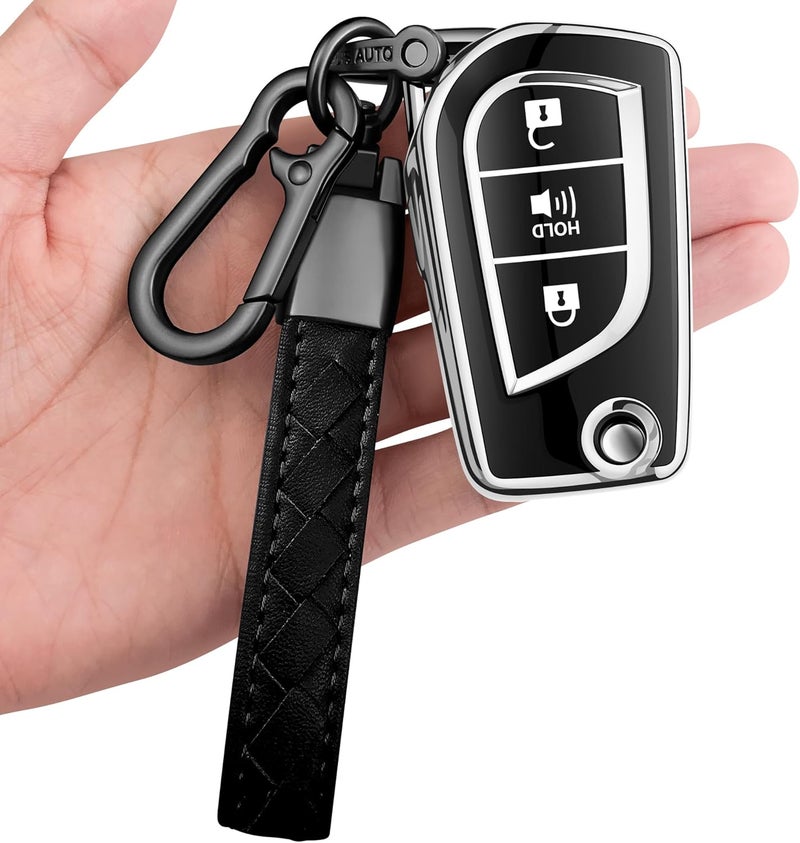 Sindeda Toyota Key Fob Cover with Keychain - Image 1