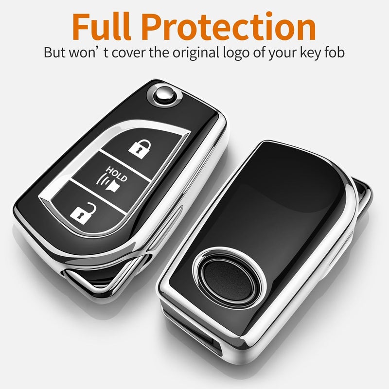 Sindeda Toyota Key Fob Cover with Keychain - Image 3